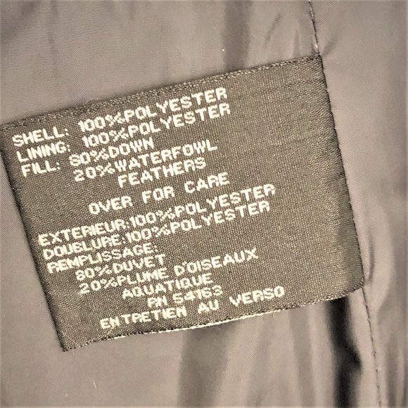 COLE HAAN Signature Hooded Down Feathers Quilted Stylish Puffer Vest Sz XS/S - Picture 6 of 7